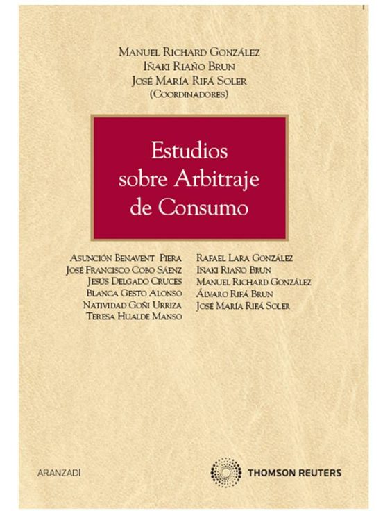 Estudios Sobre Arbitraje De Consumo