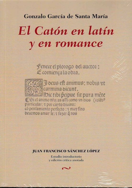 El Catón En Latín Y En Romance