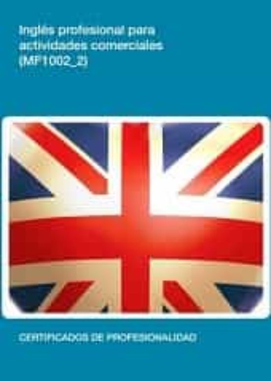 Mf1002_2 - Inglés Profesional para Actividades Comerciales