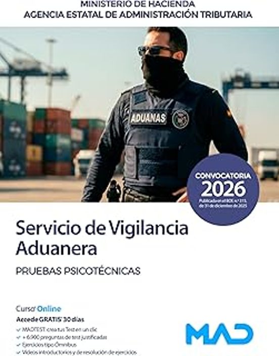 Oposiciones Del Servicio De Vigilancia Aduanera Del Ministerio De Haci