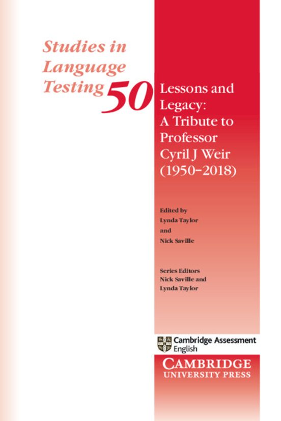 Lessons and Legacy: A Tribute to Professor Cyril J Weir