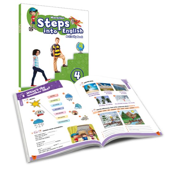 Steps Into English 4º Primaria Activity Book Pack