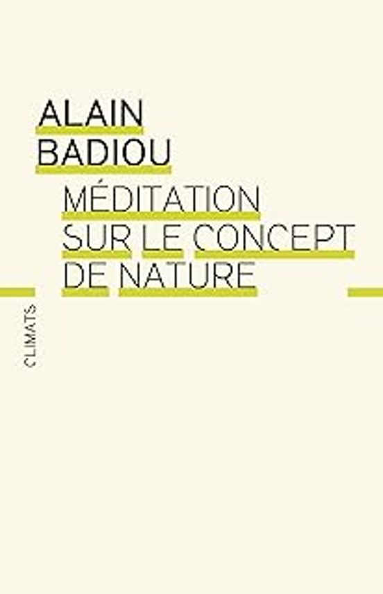 Méditation Sur Le Concept De Nature