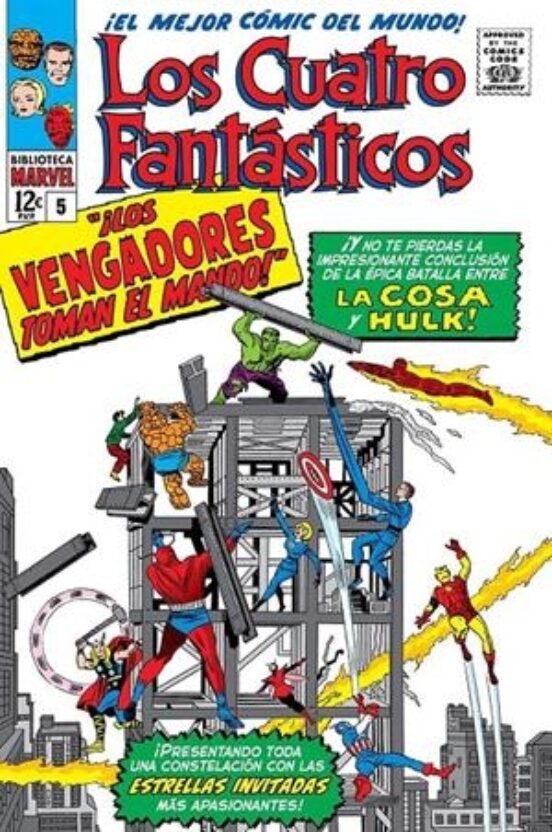 Biblioteca Marvel Los 4 Fantasticos 5