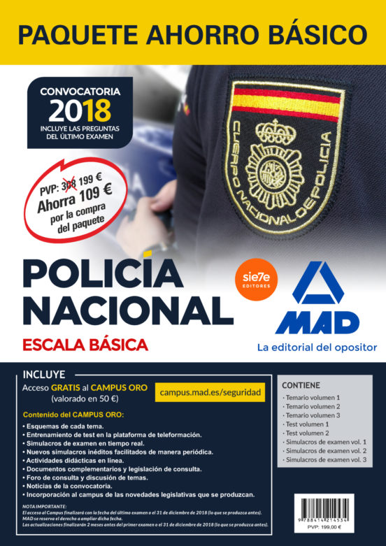 Paquete Ahorro Básico Escala Básica Policía Nacional 2018