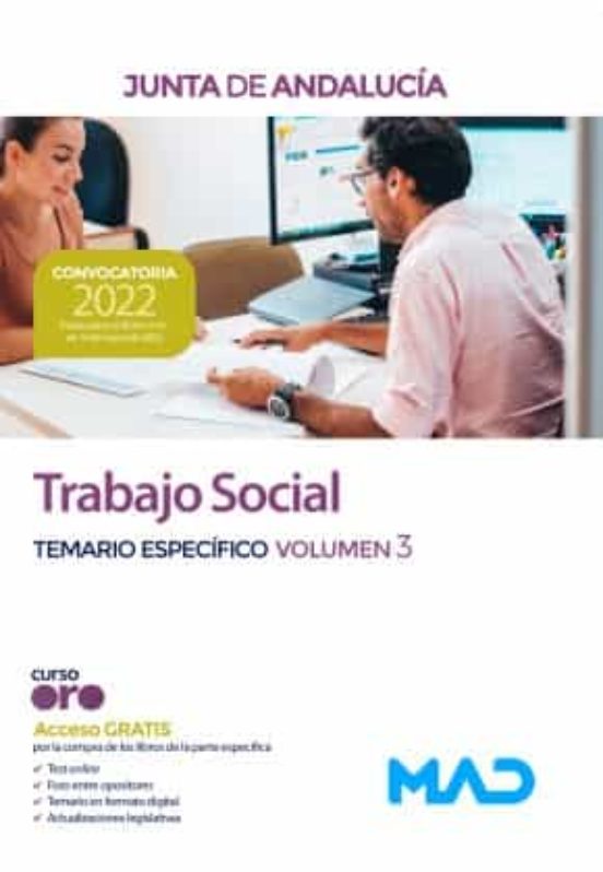 Trabajo Social De La Junta De Andalucía. Temario Específico Volumen 3
