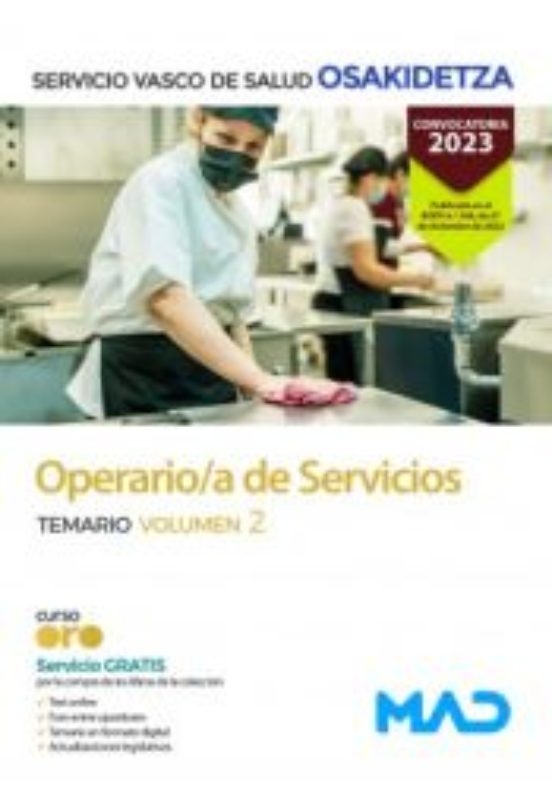 Operario/a De Servicios De Osakidetza-servicio Vasco De Salud Servicio