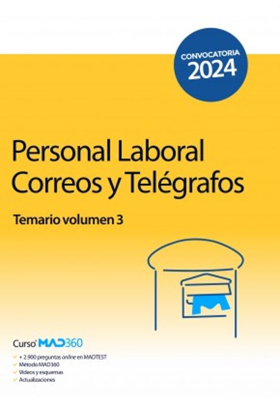 Personal Laboral De Correos Y Telégrafos. Temario Volumen 3