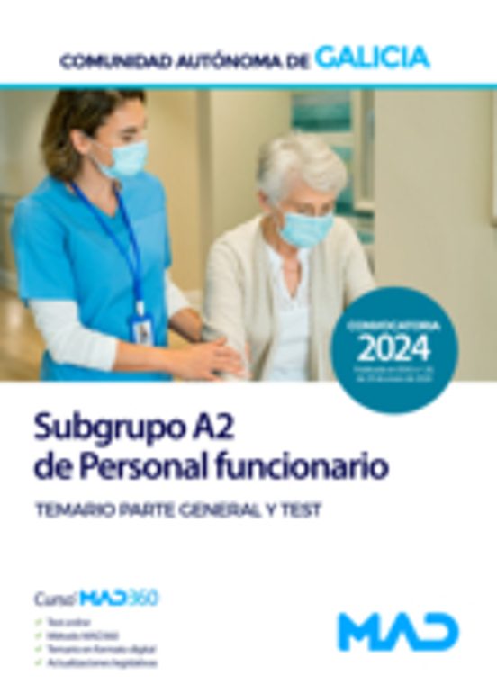 Subgrupo A2 De Personal Funcionario. Comunidad De Galicia