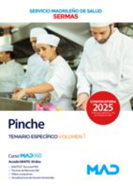 Pinche Del Servicio Madrileño De Salud . Temario Específi Co V