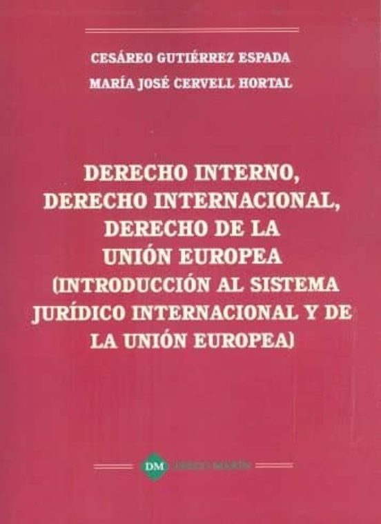Derecho Interno Derecho Internacional Derecho De La Union Europ Ea