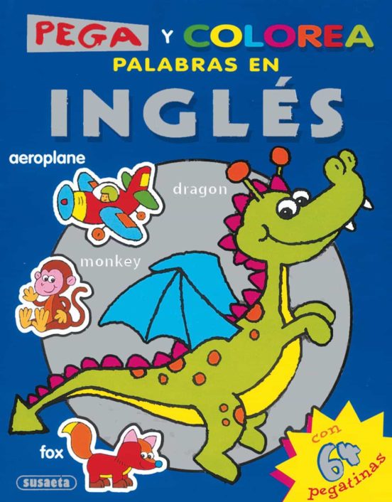 Pega Y Colorea Palabras Ingles