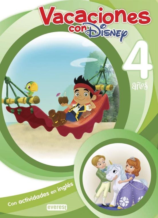 Vacaciones Con Disney 4 Años Con Actividades En Ingles