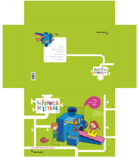 La Fabrica De Las Letras Infantil 4 Años Cuaderno Ed 2016
