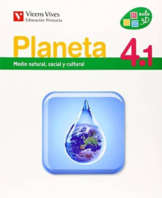 Planeta 4. Aragón. Libro 1 2 y 3 4º Primaria