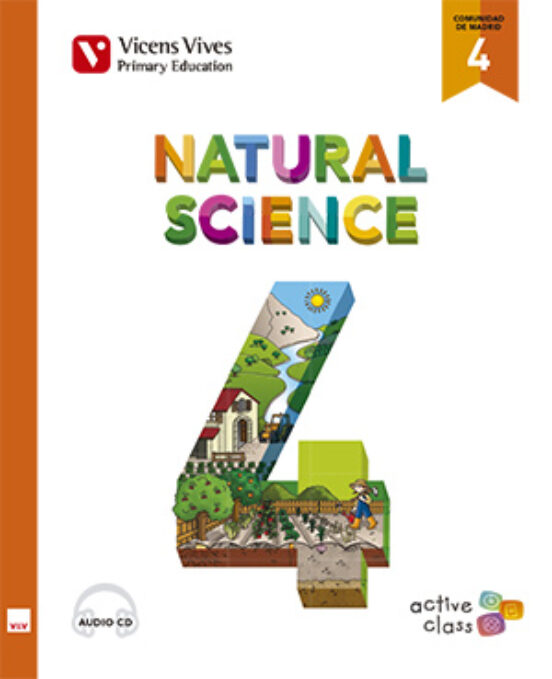 Natural Science 4º Primaria Student +Cd.ingles Ed 2015 Madrid