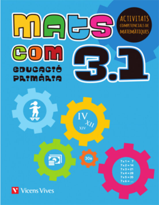Mats Com 3.Activitats Competencials de Matemàtiques. Llibre 1 2 i 3