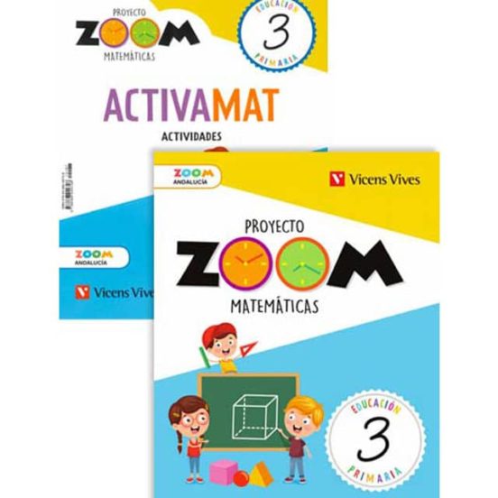 Matemáticas 3º Primaria Monovolumen + Activamat Andalucía
