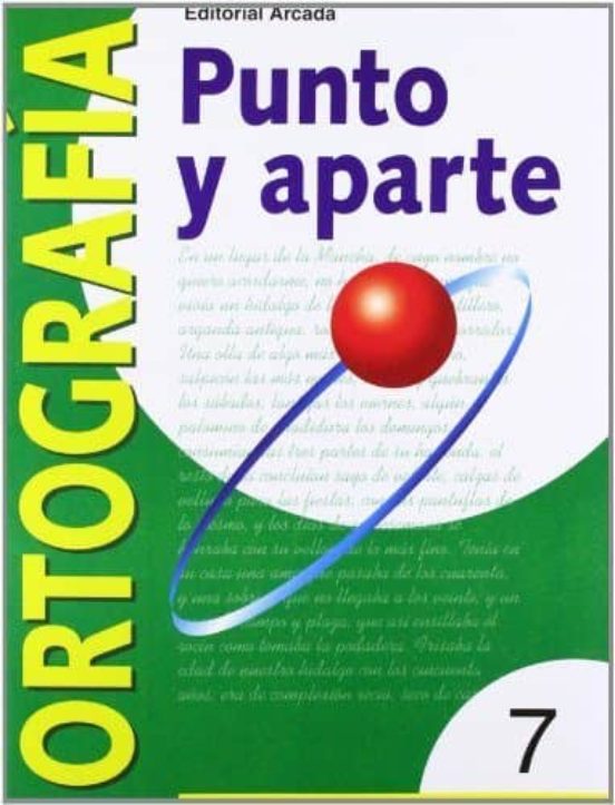 Nº 7 Serie Verde Punto Y Aparte Ortografia 3º - 4º Educacion Primaria