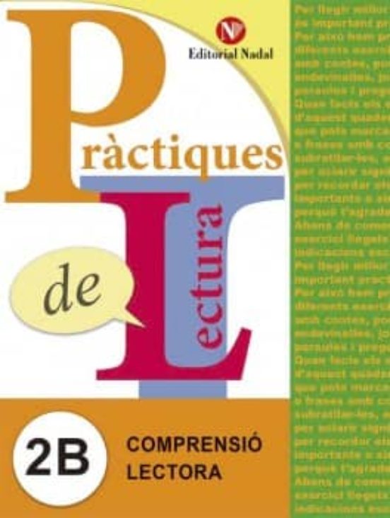Comprension Lectora Pràctiques De Lectura 2b 2º Educacion Primari A