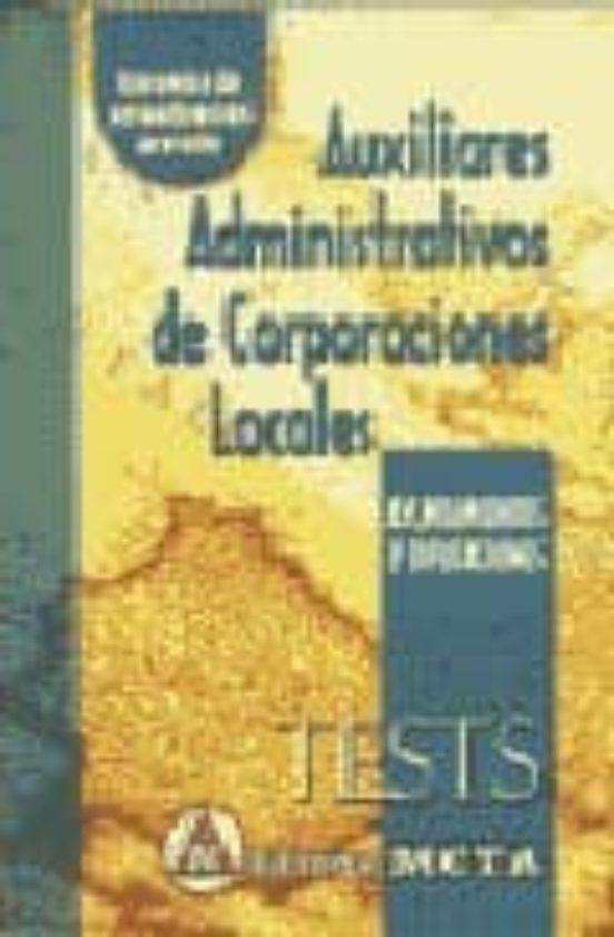 Auxiliares Administrativos De Corporaciones Locales: Tests
