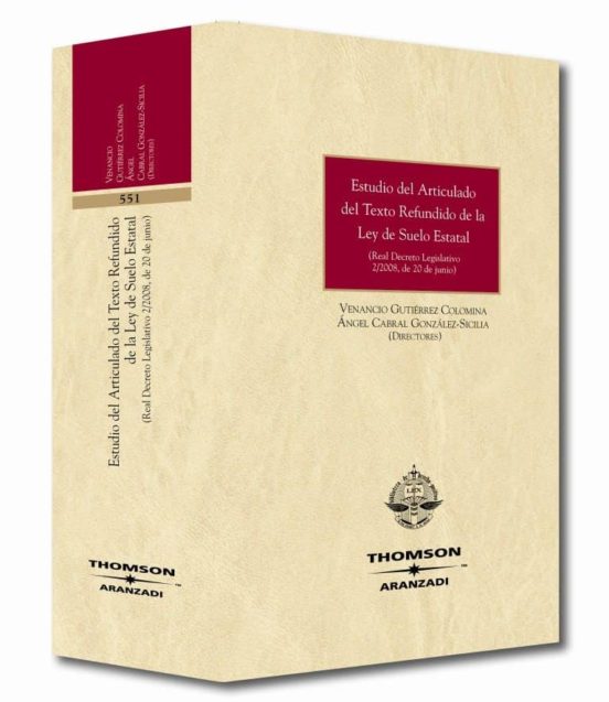 Estudio Del Articulo Del Texto Refundido