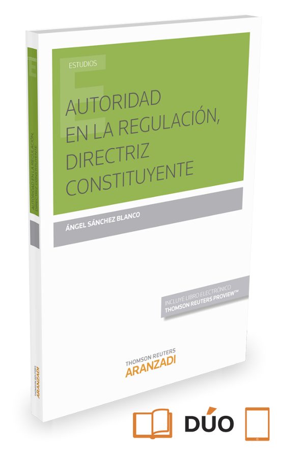 Autoridad en la Regulacion Directriz Constituyente