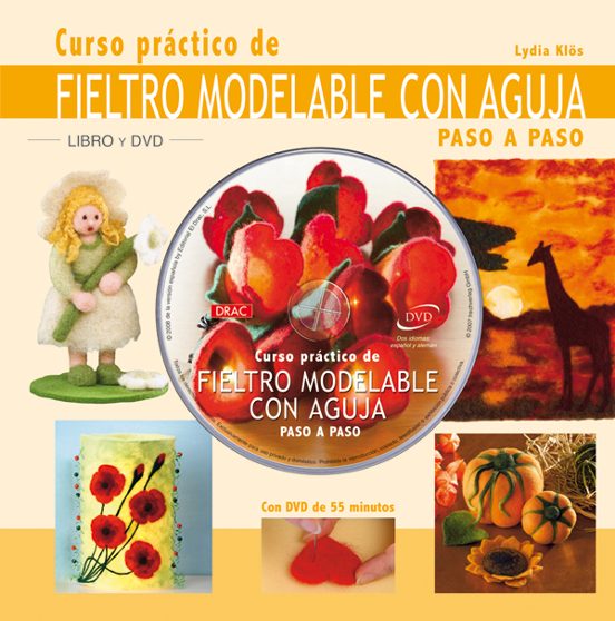 Curso Practico De Fieltro Modelable Con Aguja + Dvd