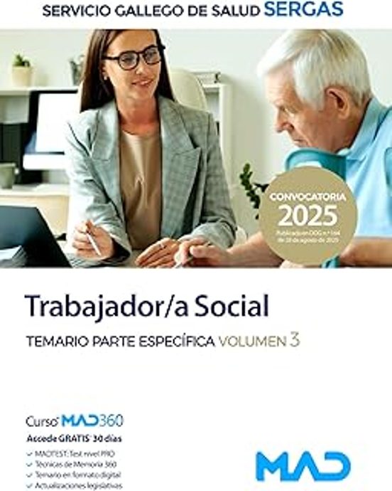 Trabajador/a Social Del Servicio Gallego De Salud Temari O Pa
