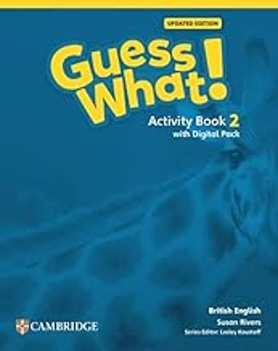 Guess What! British English Level 2 Activity Book With Digital Pack Up