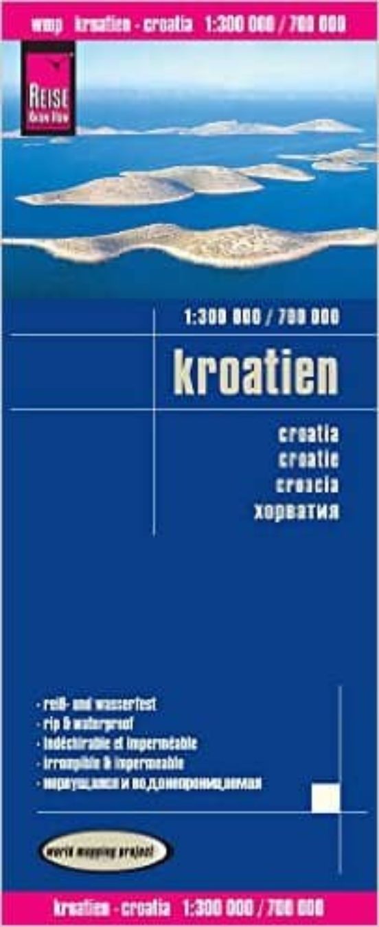 Croacia 1:300.000 / 1:700.000 Impermeable