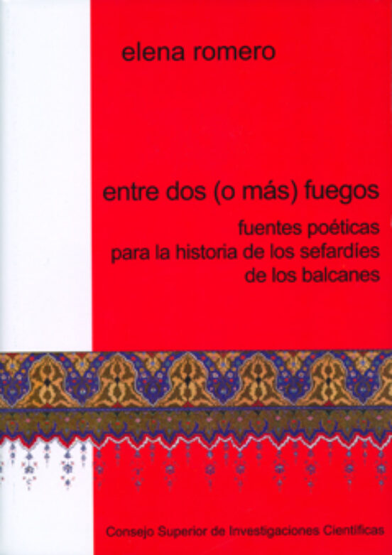 Entre Dos Fuegos : Fuentes Poéticas Para La Historia De Los Sefardíes De Los Balcanes