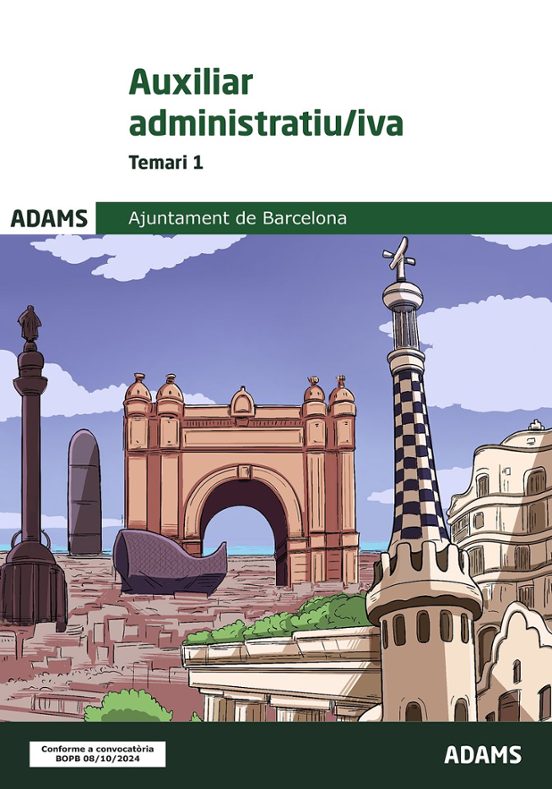 Temari 1 Auxiliar Administratiu-iva Ajuntament De Barcelona