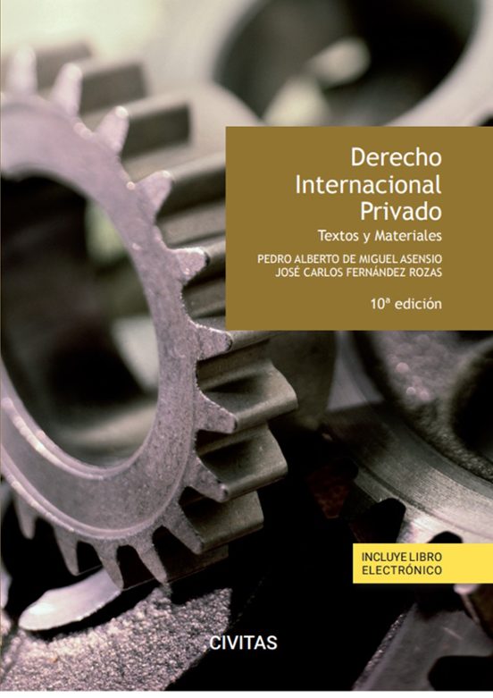 Civitas: Derecho Internacional Privado 2023. Textos Y Materiales