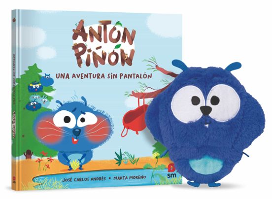 Pack Antón Piñón: Una Aventura Sin Pantalón + Muñeco