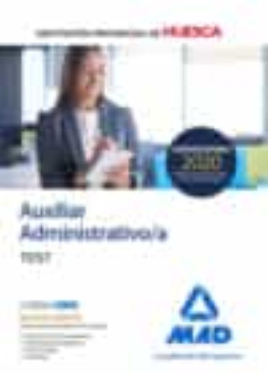Auxiliar Administrativo De La Diputación Provincial De Huesca. Test