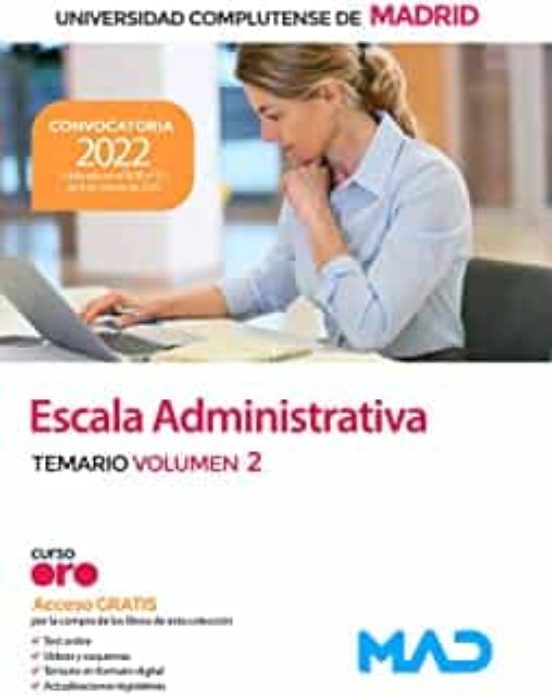 Escala Administrativa. Universidad Complutense De Madrid