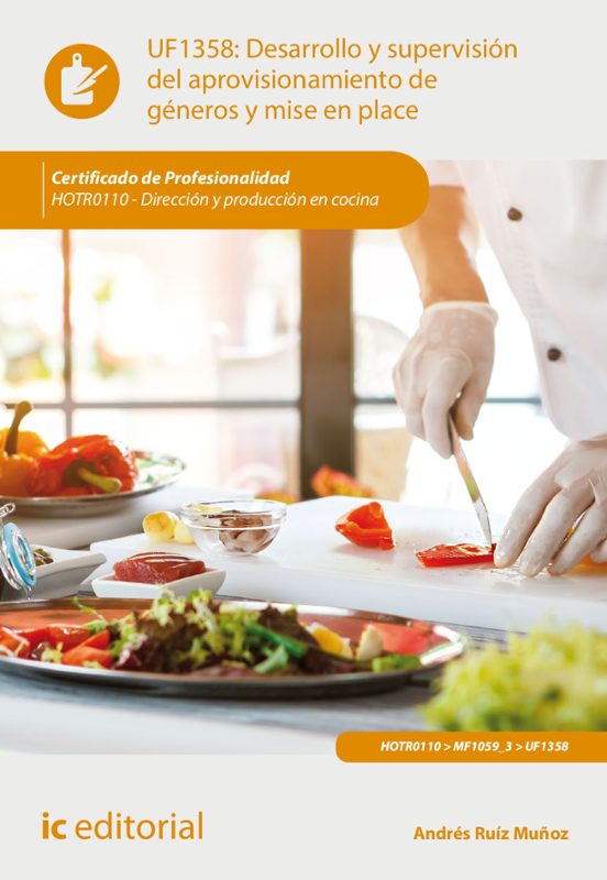 Hotr0110 Desarrollo Y Supervisión Del Aprovisionamiento De Gé