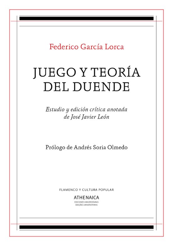 Juego Y Teoría Del Duende