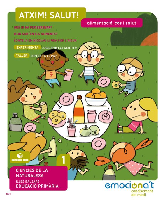 Ciencies Naturals 1º Educacion Primaria Atxim! Salut! Duna Ed 2019 Ill