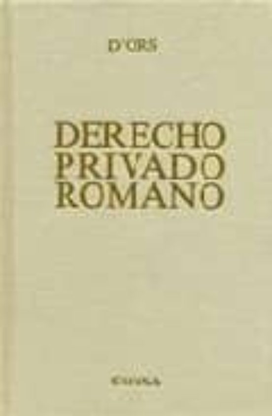 Derecho Privado Romano
