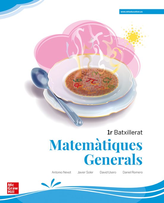 Matemàtiques Generals 1º Batxillerat. Mediterrània. Edició Lomloe