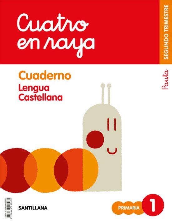 Lengua 1º Educacion Primaria Cuatro En Raya Cuaderno 2 Pauta Cas Ed 20