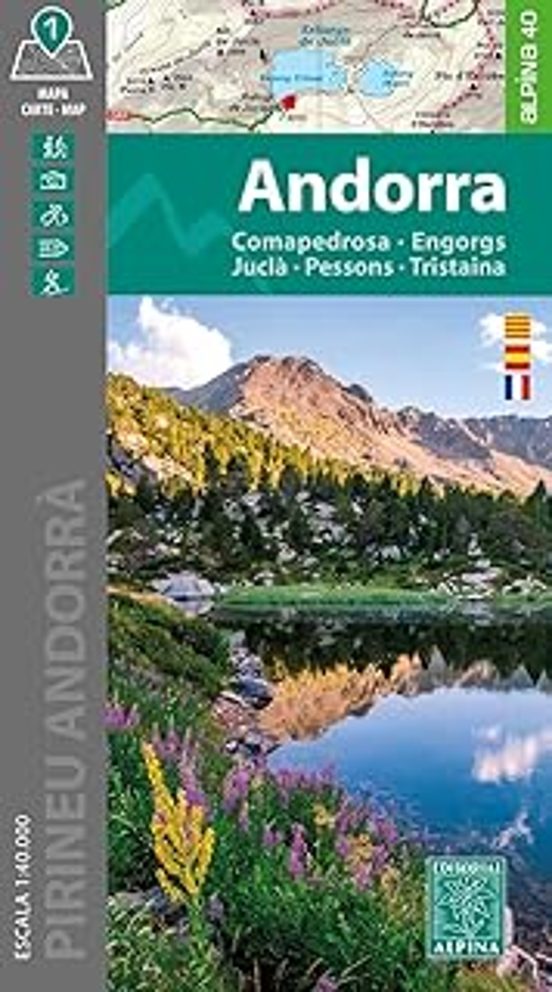 Andorra -mapa