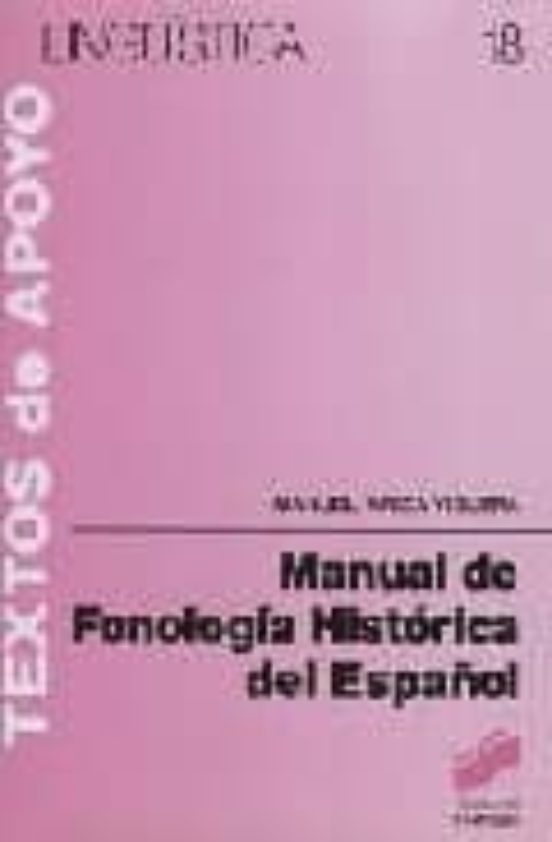 Manual De Fonología Histórica Del Español