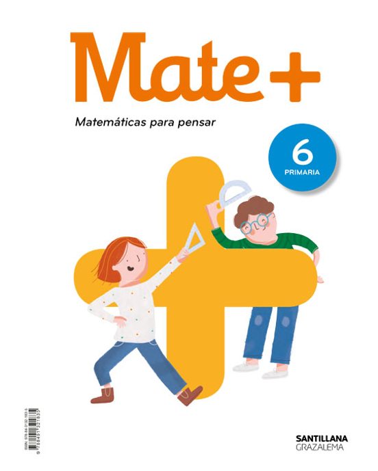 Mate+ Matematicas Para Pensar 6º Educacion Primaria Ed 2019 Andalucia