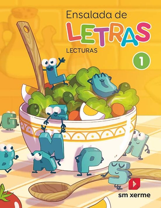 Ensalada de Letras 1º Eucacion Primaria Lecturas Galicia 2019