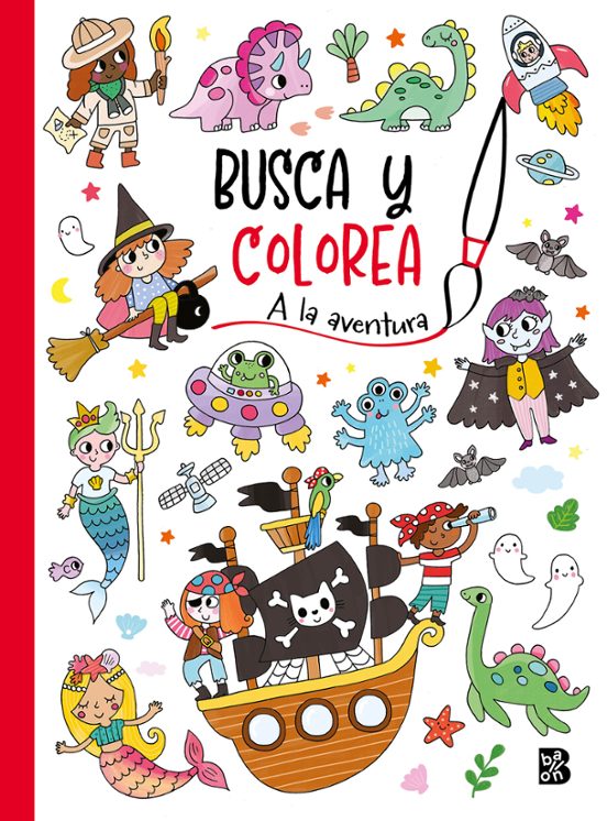 Busca Y Colorea - A La Aventura