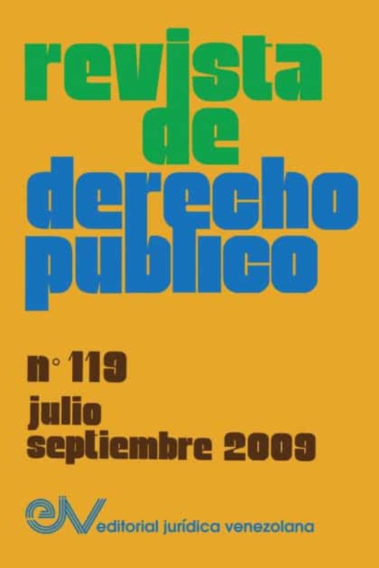 Revista De Derecho Público No. 119 Julio-septiembre 2009