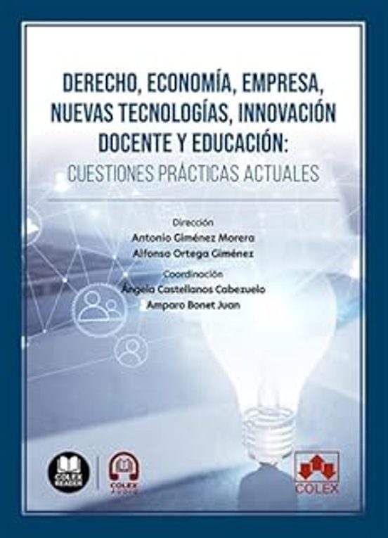 Derecho Economía Empresa Nuevas Tecnologías Innovación Docent E Y Educ